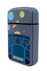 Zengaz Cool Tasarım Jet Alev Çakmak - Galactic Grey