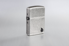Zippo Armor® Series Flame Antique Silver Plate Dizayn Çakmak