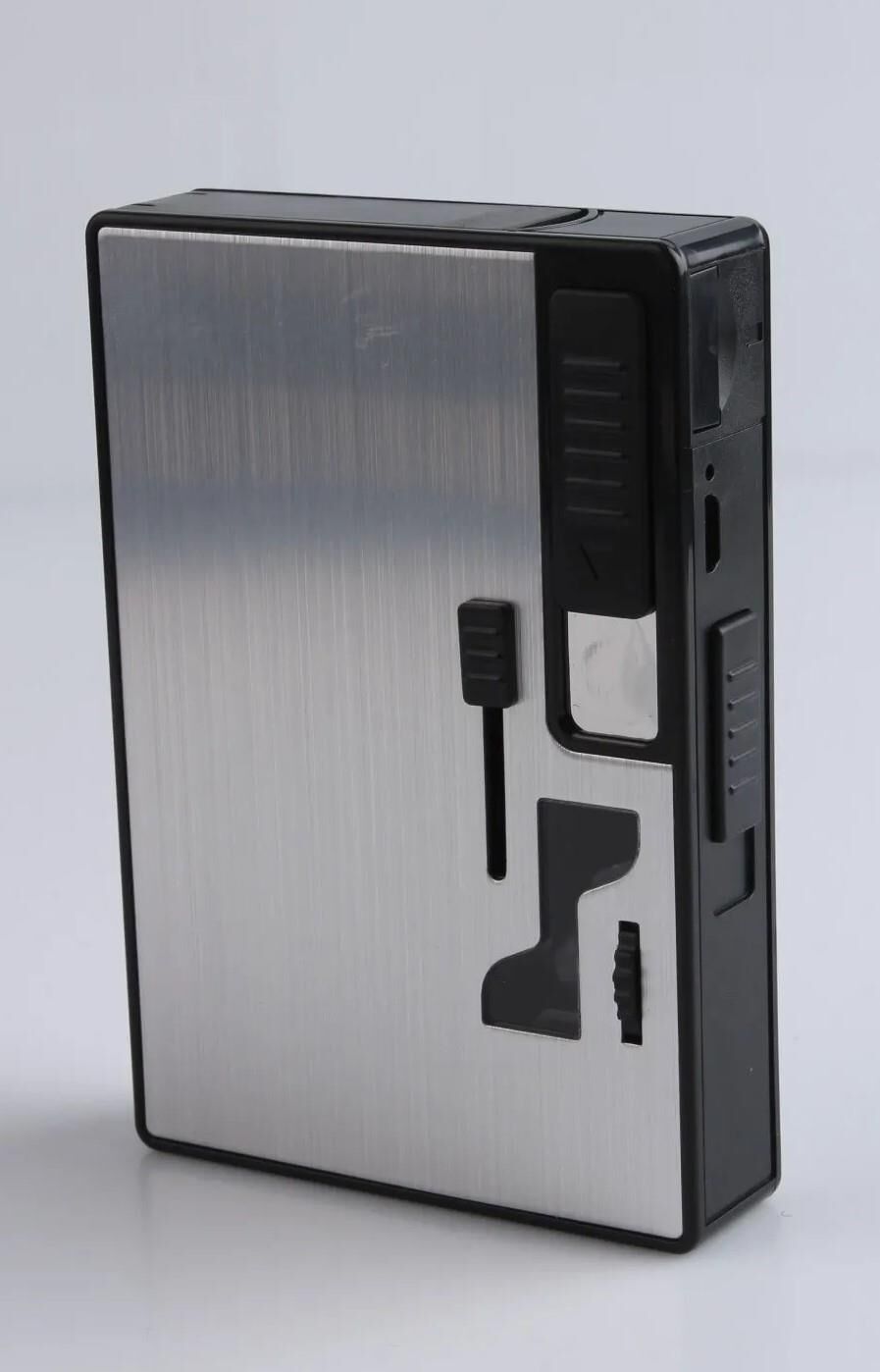 USB Çakmaklı Otomatik Tabaka Silver