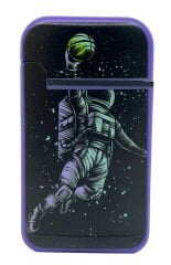 Zengaz Cool Tasarım Jet Alev Çakmak - Basketball Astronaut