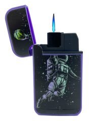 Zengaz Cool Tasarım Jet Alev Çakmak - Basketball Astronaut