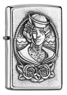 Zippo Sailor Girl / Denizci Kız Çakmak