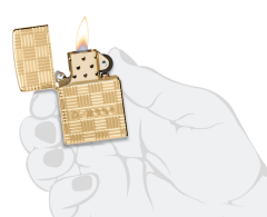 Zippo Armor® Series Basketweave Dizayn Çakmak