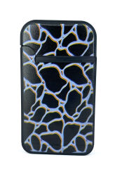 Zengaz Cool Tasarım Jet Alev Çakmak - Black Crackle