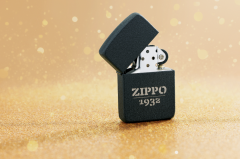 Zippo 1932 Replica Black Crackle Dizayn Çakmak