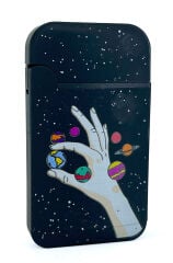 Zengaz Cool Tasarım Jet Alev Çakmak - Planets Orbiting