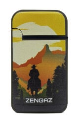Zengaz Cool Tasarım Jet Alev Çakmak - The Western Cowboy