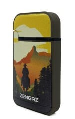 Zengaz Cool Tasarım Jet Alev Çakmak - The Western Cowboy
