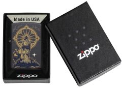 Zippo Howling Wolf - Uluyan Kurt Black Matte Dizayn Çakmak