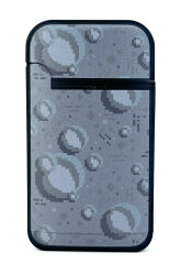 Zengaz Cool Tasarım Jet Alev Çakmak - Water Drops 8Bits