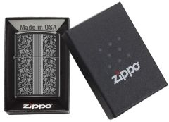 Zippo Floral Ornament Laser Çakmak
