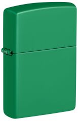 Zippo Regular Green Grass Matte - Çimen Yeşili  Mat Dizayn Çakmak