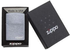 Zippo Regular Street Chrome Logo Çakmak