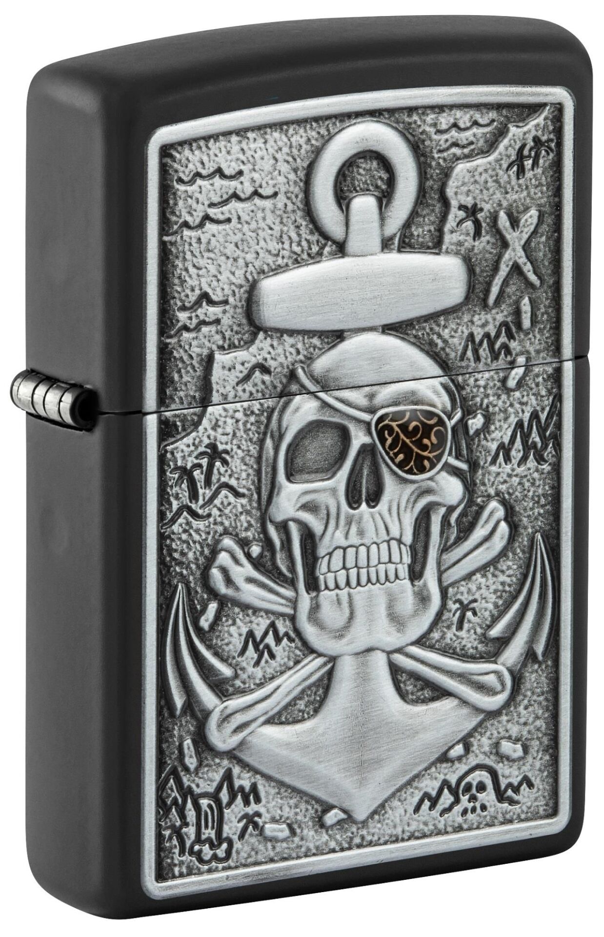 Zippo Skull Anchor Design Çakmak