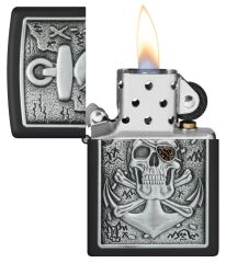 Zippo Skull Anchor Design Çakmak
