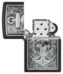 Zippo Skull Anchor Design Çakmak