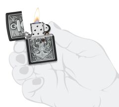 Zippo Skull Anchor Design Çakmak
