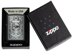 Zippo Skull Anchor Design Çakmak