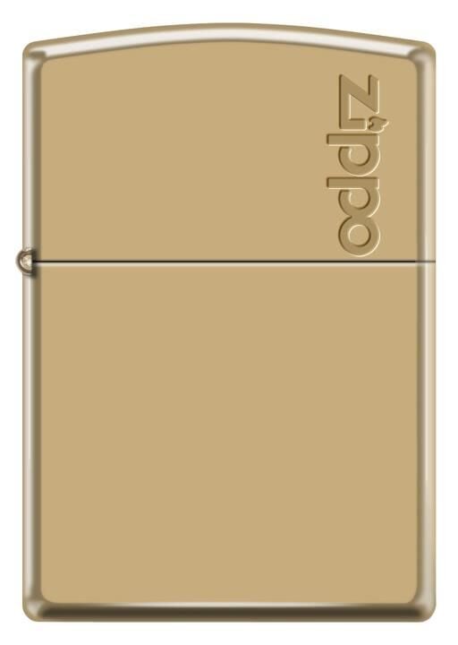 Zippo Classic Logo Design Gold Çakmak