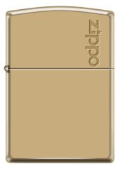 Zippo Classic Logo Design Gold Çakmak