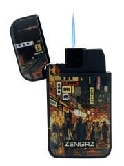 Zengaz Cool Tasarım Jet Alev Çakmak - Midnight Tokyo