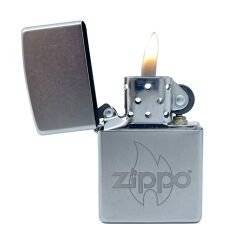 Zippo Flame Street Chrome Dizayn Çakmak