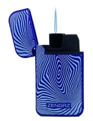 Zengaz Cool Tasarım Jet Alev Çakmak - Electric Blue