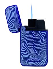 Zengaz Cool Tasarım Jet Alev Çakmak - Electric Blue