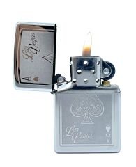 Zippo Las Vegas Ace Spade Dizayn Çakmak