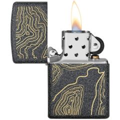 Zippo Topo Map Dizayn Çakmak