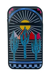 Zengaz Cool Tasarım Jet Alev Çakmak - Sunset Cactus