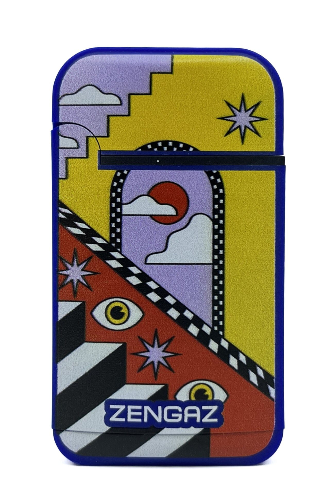 Zengaz Cool Tasarım Jet Alev Çakmak - Pop Art Pulse