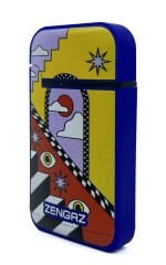 Zengaz Cool Tasarım Jet Alev Çakmak - Pop Art Pulse