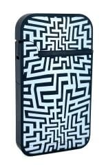 Zengaz Cool Tasarım Jet Alev Çakmak - B&W Maze