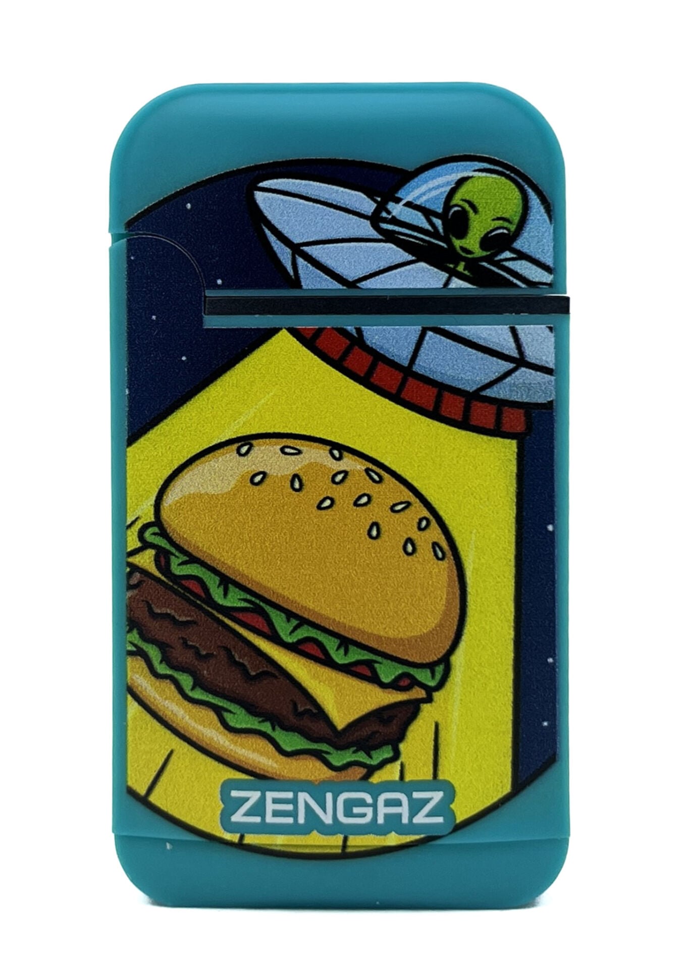 Zengaz Cool Tasarım Jet Alev Çakmak - Alien Takeout