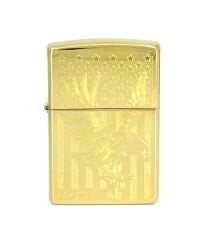 Zippo American Eagle High Polished Gold Dizayn Çakmak