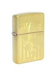 Zippo American Eagle High Polished Gold Dizayn Çakmak