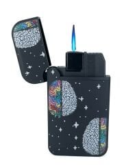 Zengaz Cool Tasarım Jet Alev Çakmak - Colorful Mind
