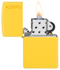 Zippo Sunflower Yellow Logo - Ayçiçeği Sarısı Dizayn Çakmak