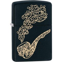 Zippo Lazer Pipo Gravür İşleme Pipo Çakmağı