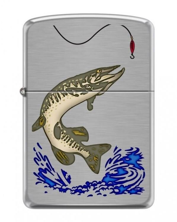 Zippo Kessack Northern Pike Dizayn Çakmak