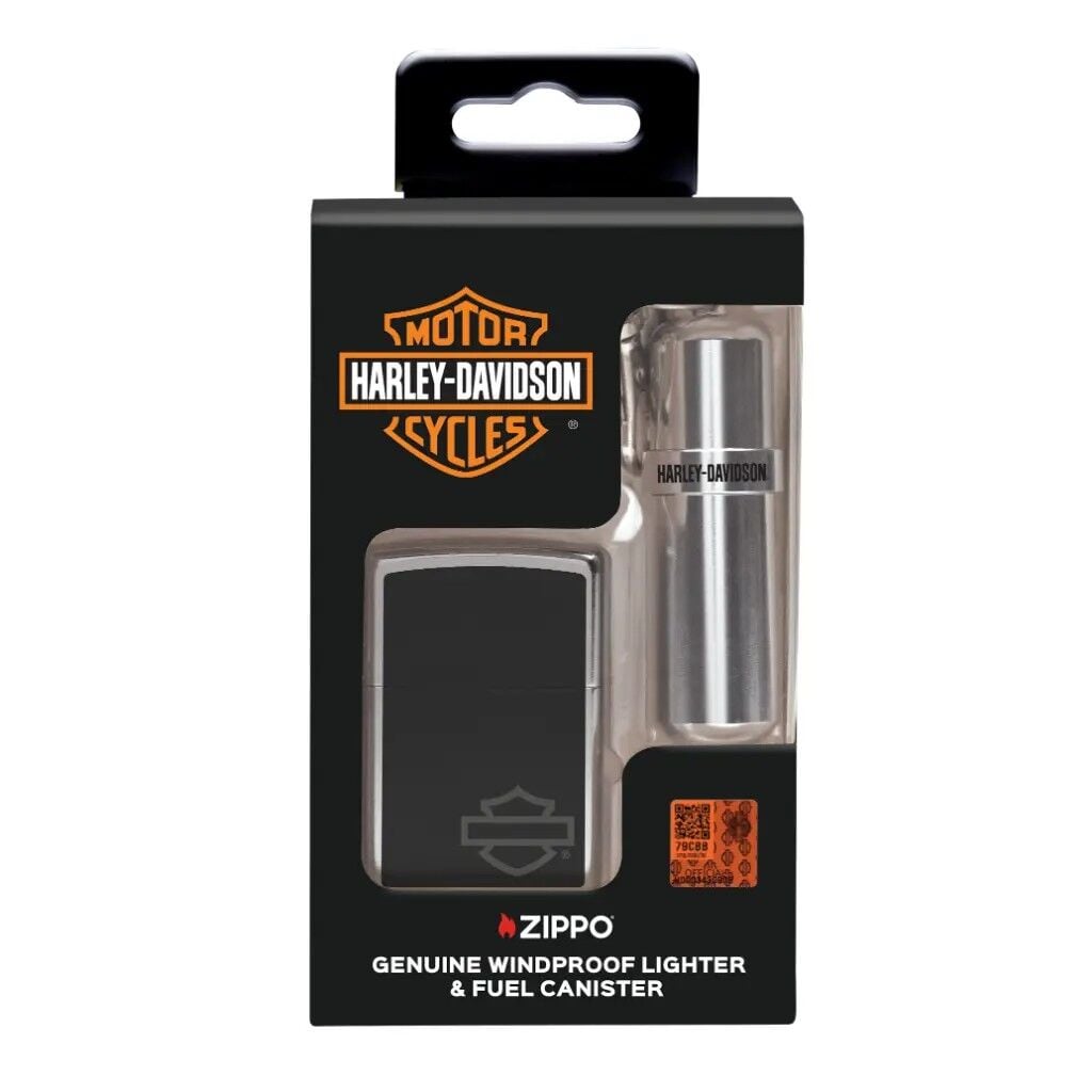 Harley Davidson Çakmak ve Canister (Yedek Tank) Seti