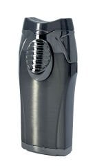 Parmida Gunmetal 3’ü 1 Arada Lüks Puro Çakmağı – Entegre Punch (Delici)