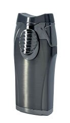 Parmida Gunmetal 3’ü 1 Arada Lüks Puro Çakmağı – Entegre Punch (Delici)