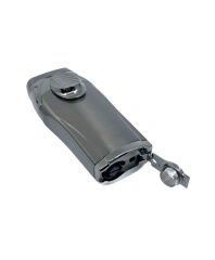 Parmida Gunmetal 3’ü 1 Arada Lüks Puro Çakmağı – Entegre Punch (Delici)