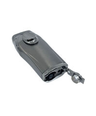 Parmida Gunmetal 3’ü 1 Arada Lüks Puro Çakmağı – Entegre Punch (Delici)