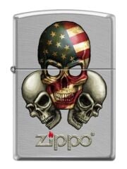 Zippo Three Skulls Dizayn Çakmak