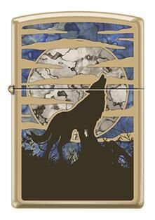 Zippo Wolf Design Çakmak