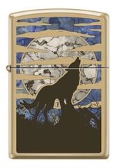 Zippo Wolf Design Çakmak