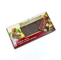 Nussbeisser Bütün Fındıklı Sütlü Çikolata 100 g